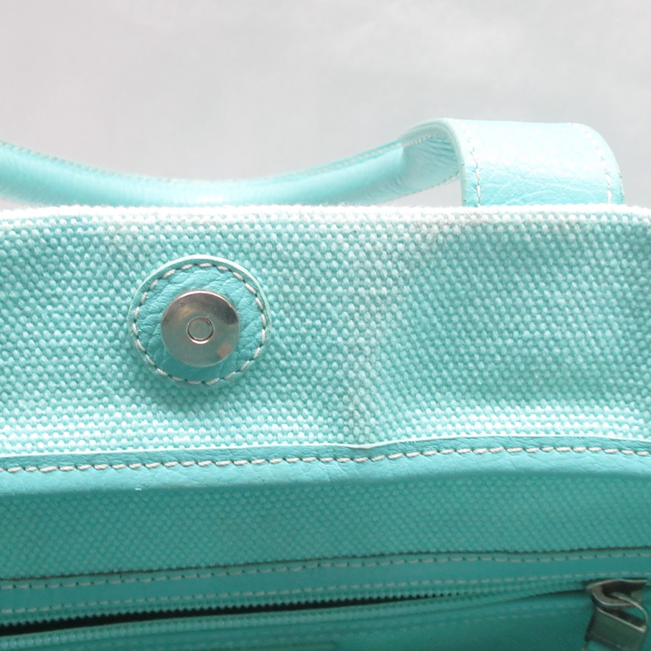 Tiffany & Co. Tiffany Blue Canvas Tote