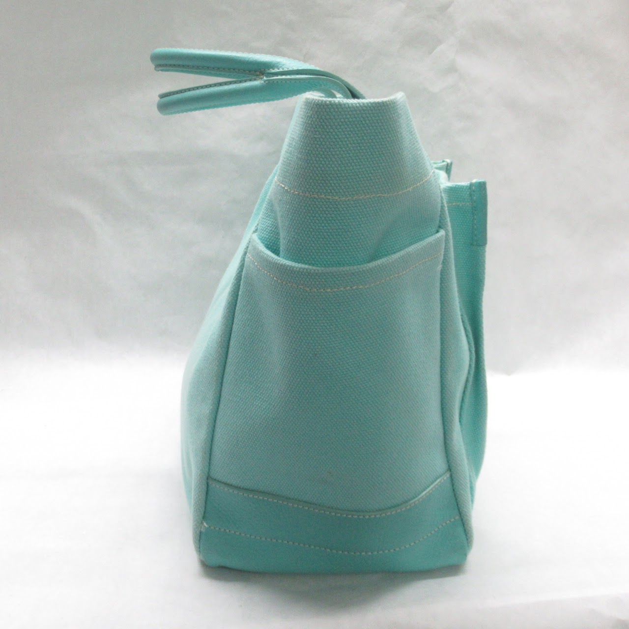 Tiffany & Co. Tiffany Blue Canvas Tote