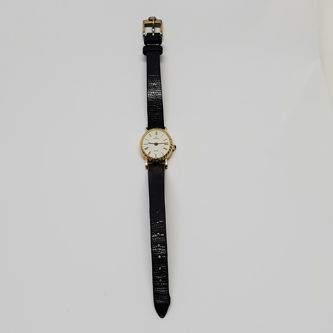 Concord 14k Gold Quartz Wristwatch 