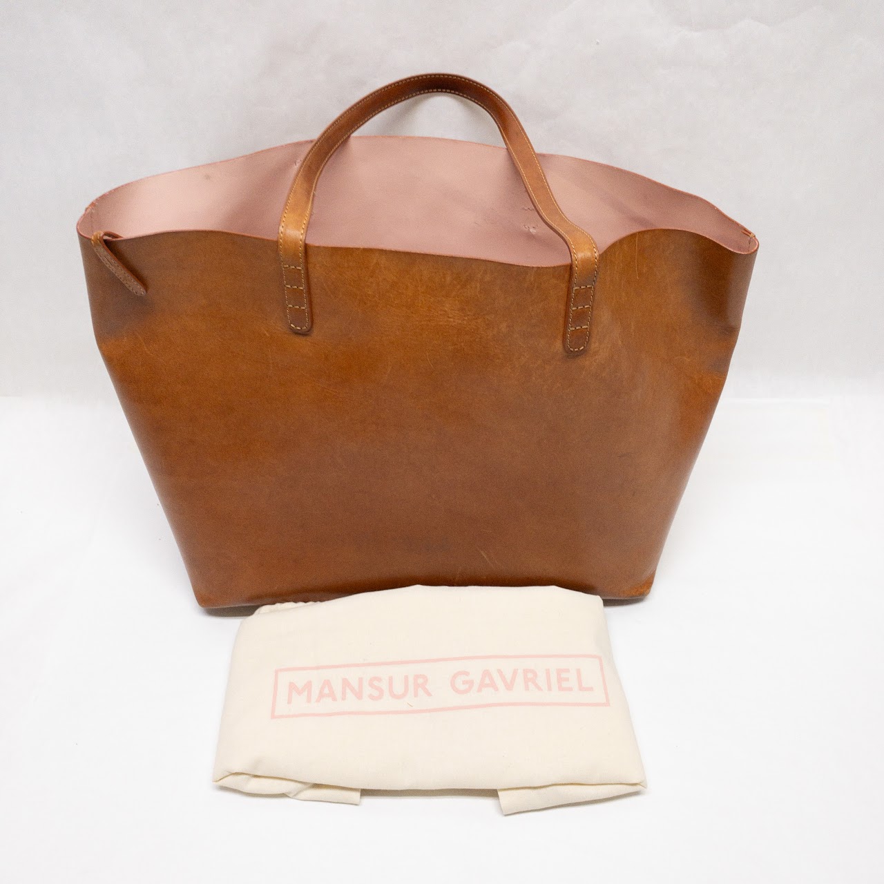 Mansur Gavriel Large Leather Tote