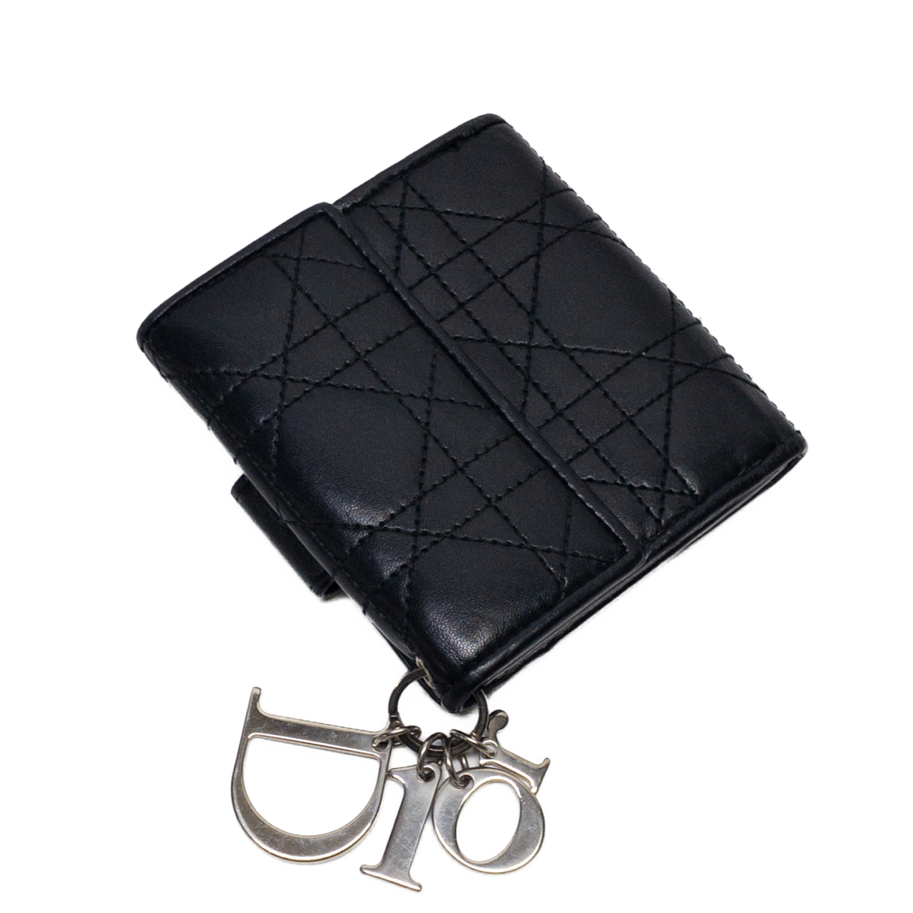 Christian Dior Quilted Leather Wallet