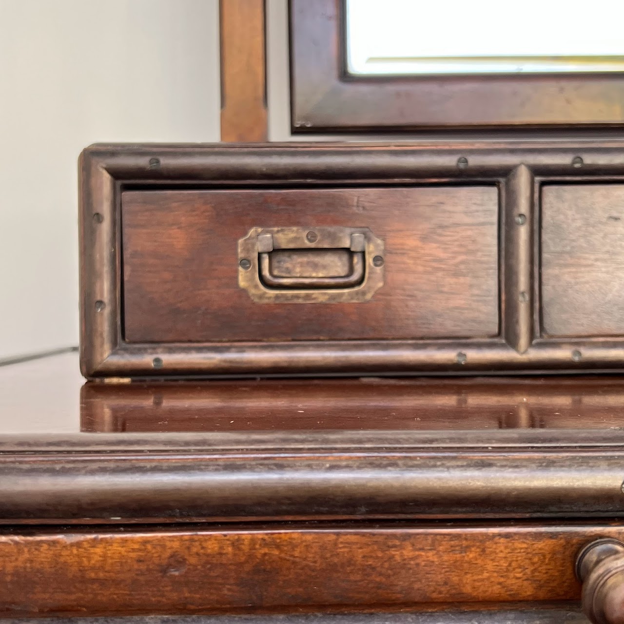 Campaign-Style 8-Drawer Dresser