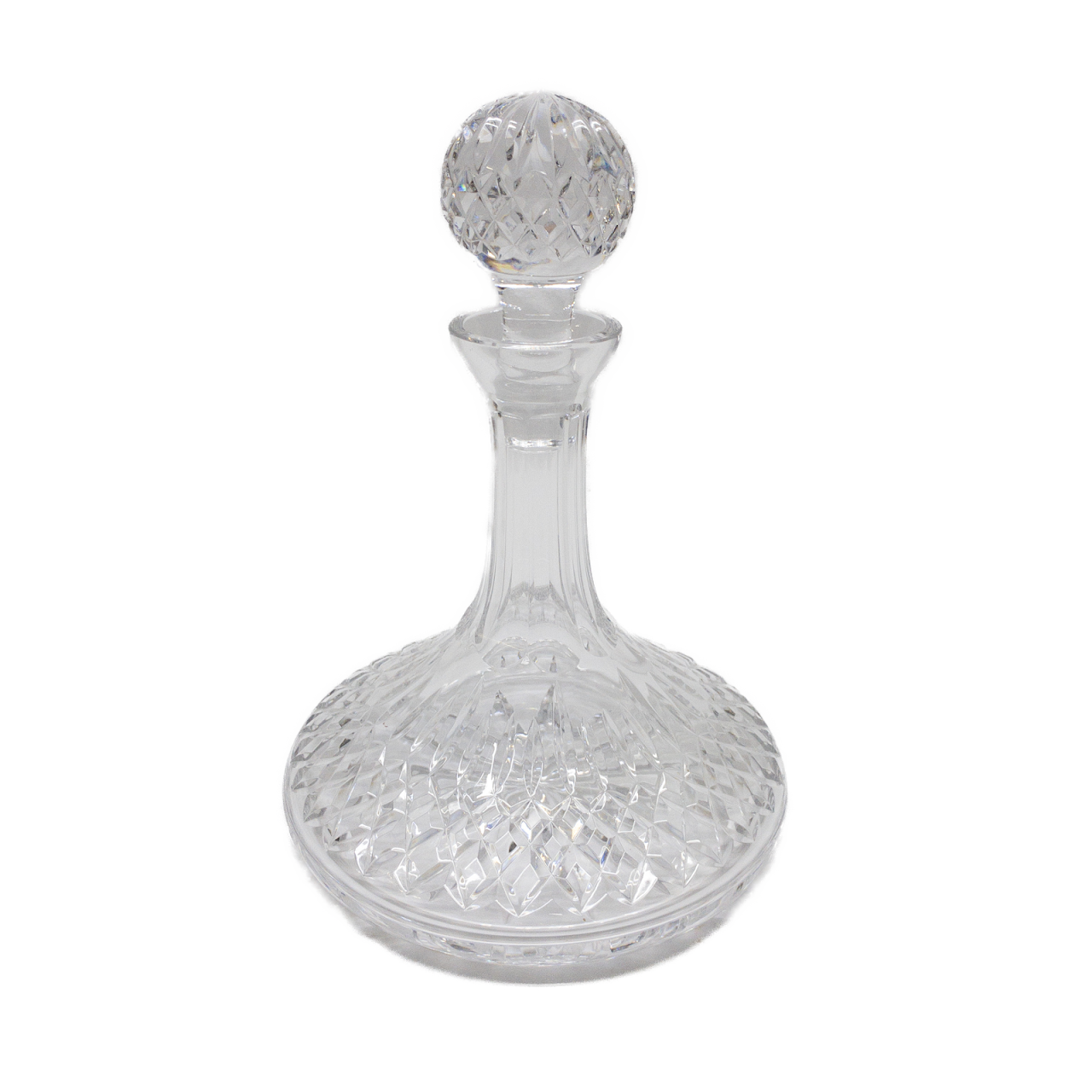 Cut Crystal Ships Decanter