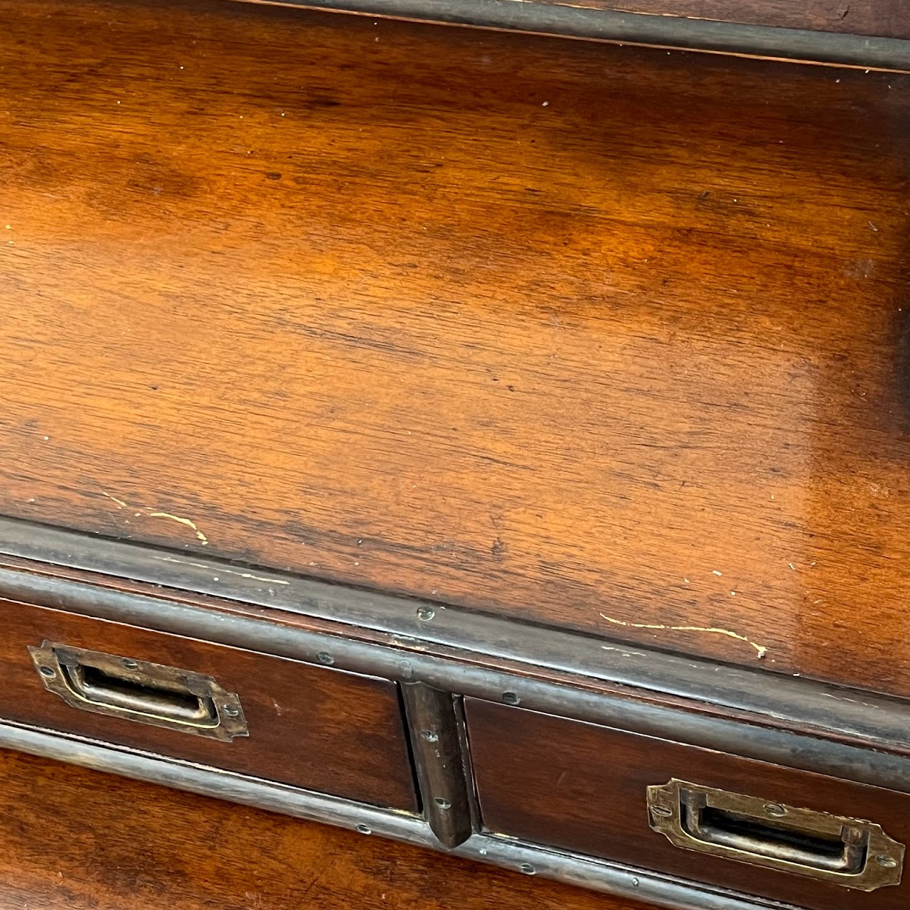 Campaign-Style 8-Drawer Dresser