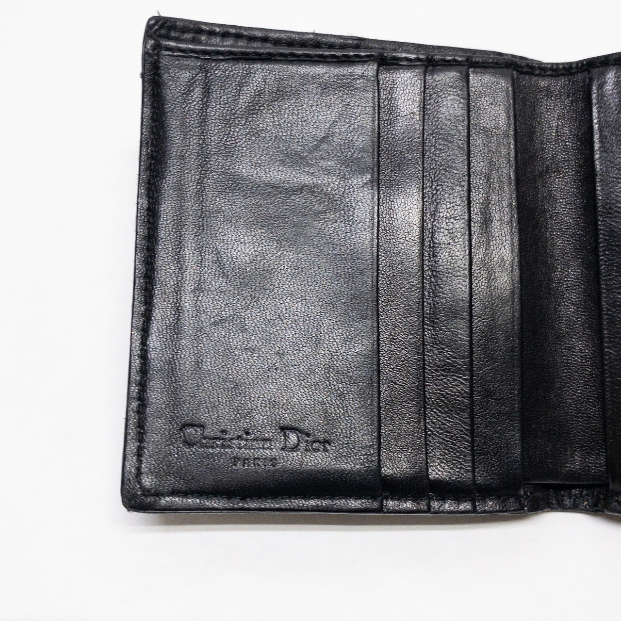 Christian Dior Quilted Leather Wallet