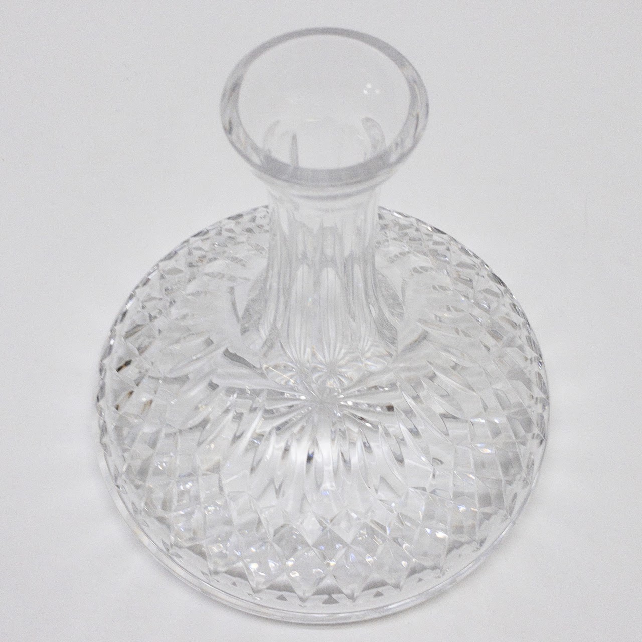 Cut Crystal Ships Decanter