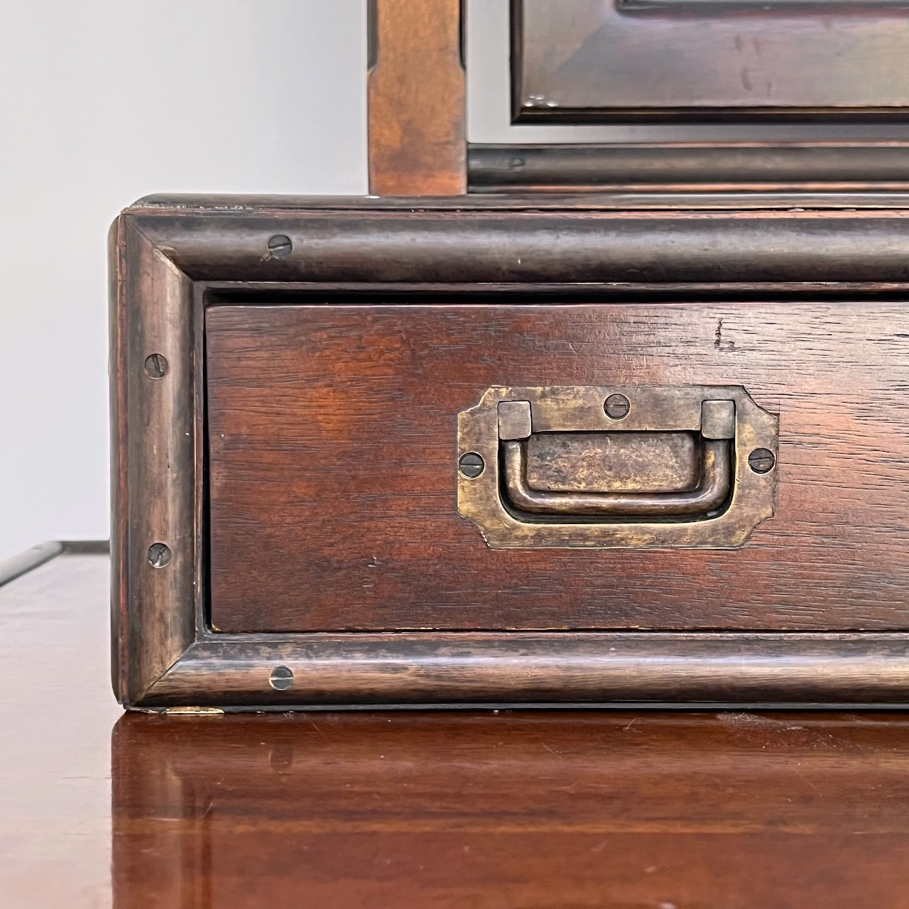 Campaign-Style 8-Drawer Dresser