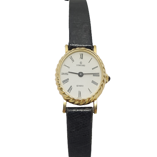 Concord 14K Gold Quartz Wristwatch