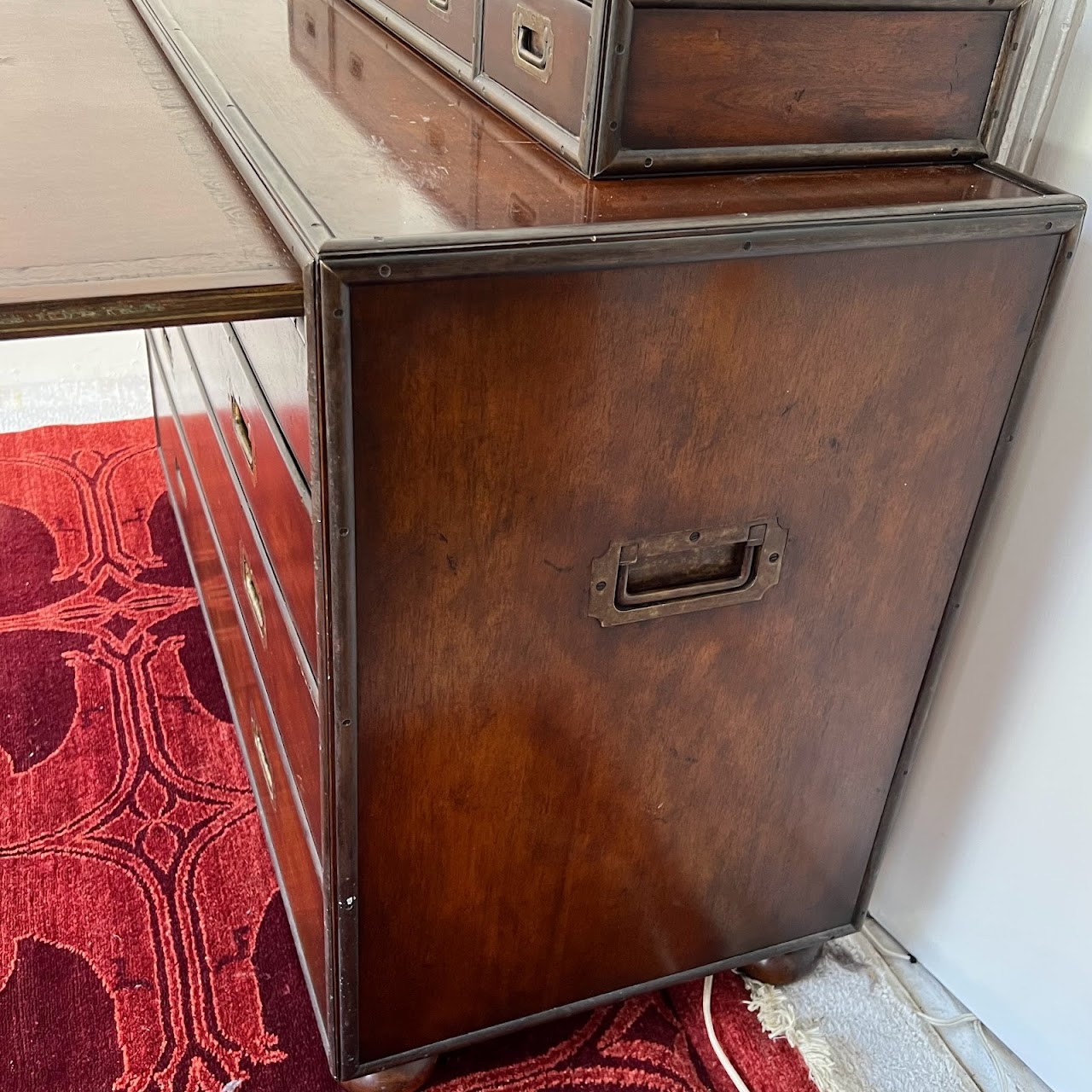 Campaign-Style 8-Drawer Dresser