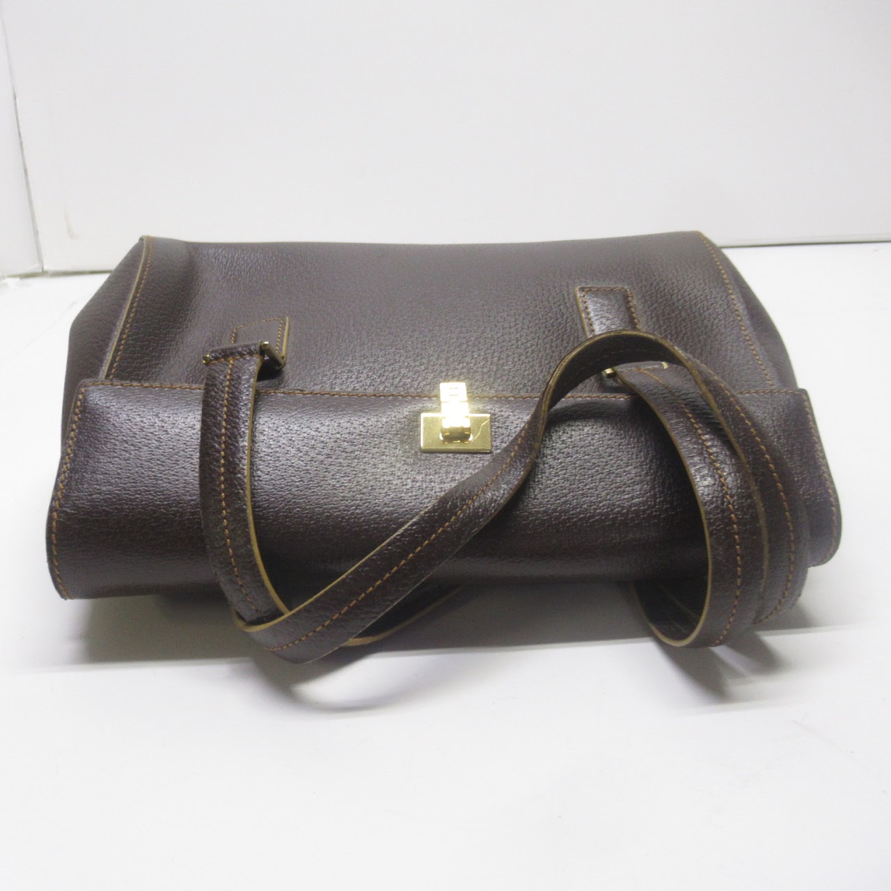 Lambertson Truex Leather Handbag