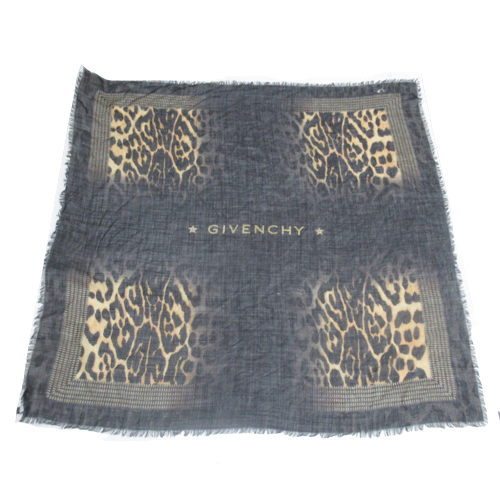 Givenchy Animal Print Scarf