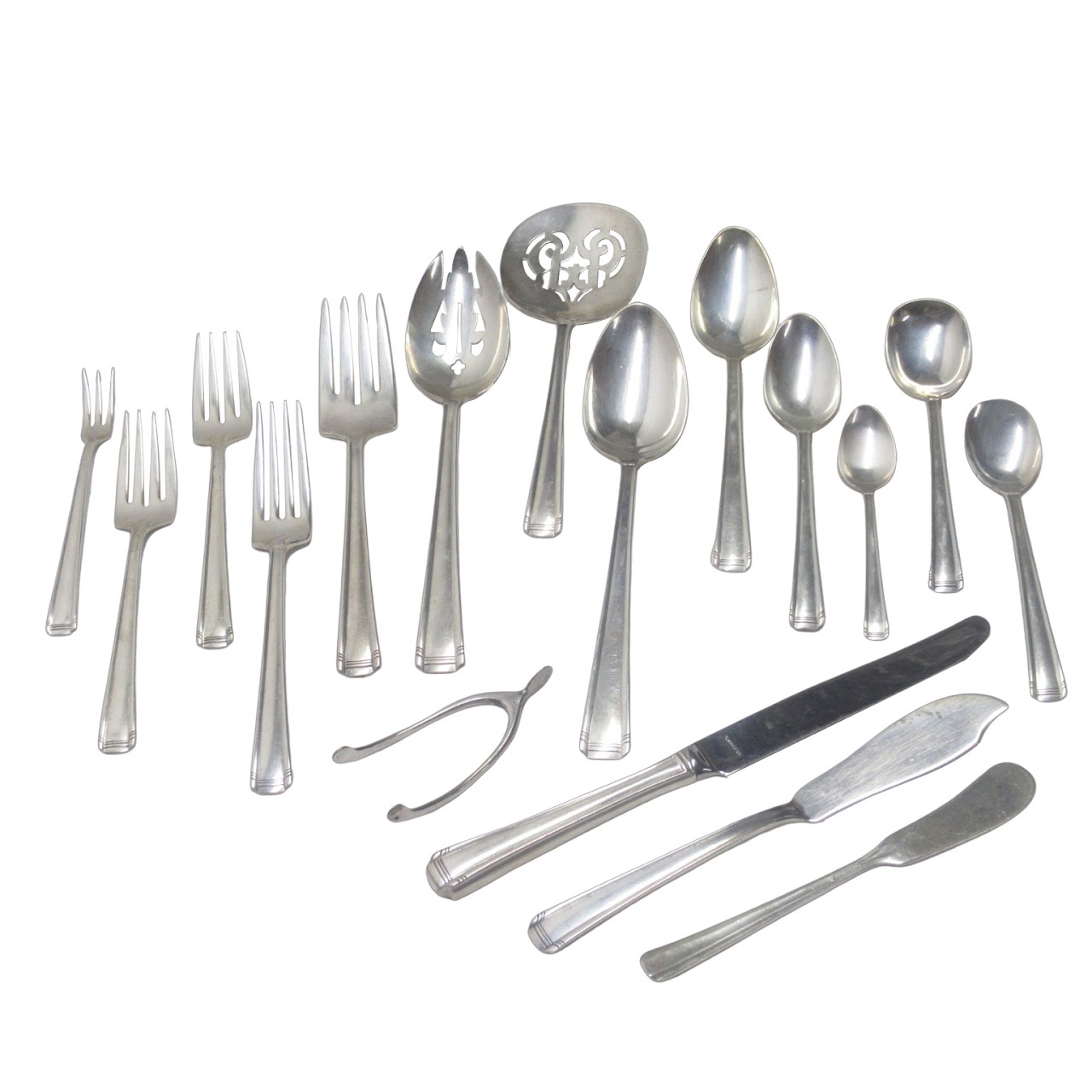 Westmoreland Sterling Silver 88-Pc.Flatware Set