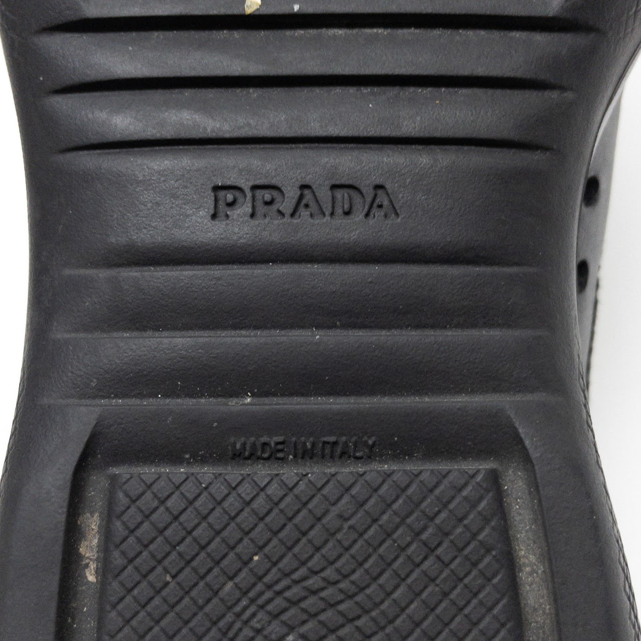 Prada Nylon & Leather Sneakers