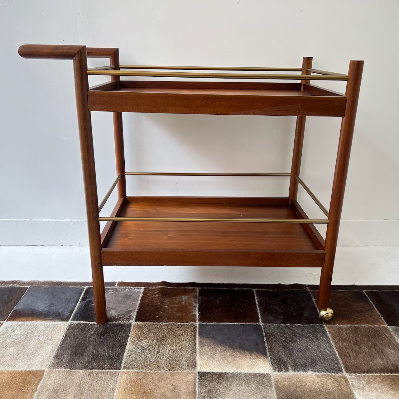 West Elm Mid-Century Style Bar Cart