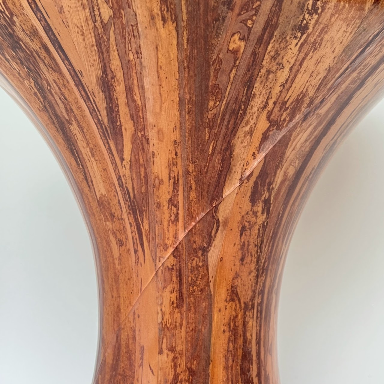 Boracay Banana Bark Round Accent Table