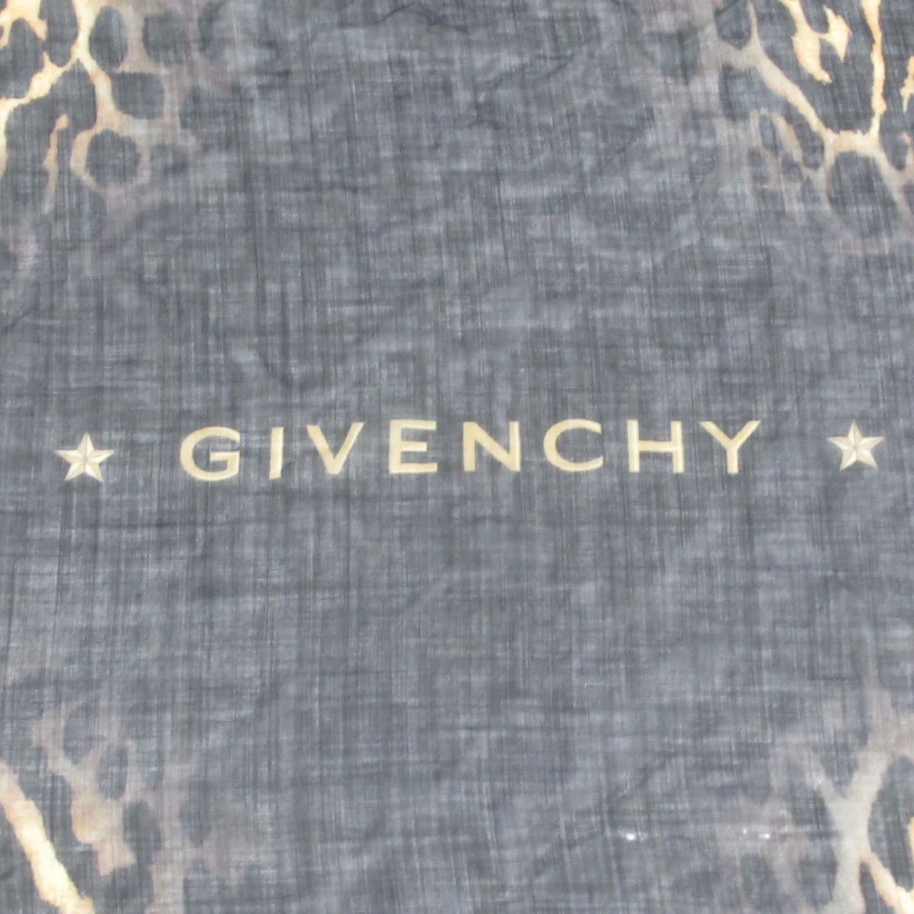 Givenchy Animal Print Scarf