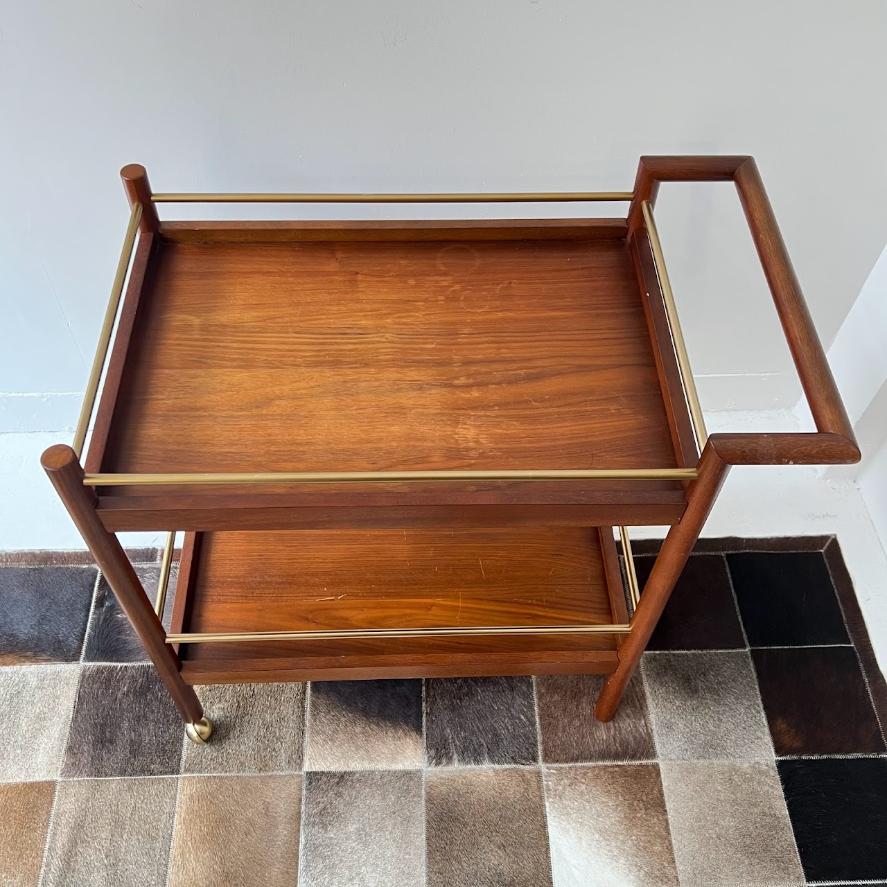 West Elm Mid-Century Style Bar Cart