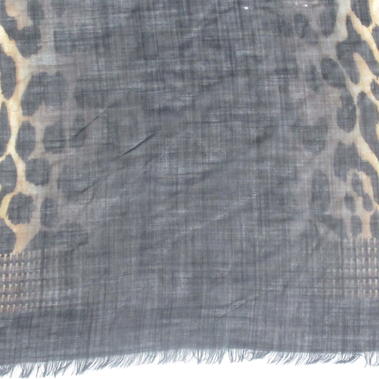 Givenchy Animal Print Scarf