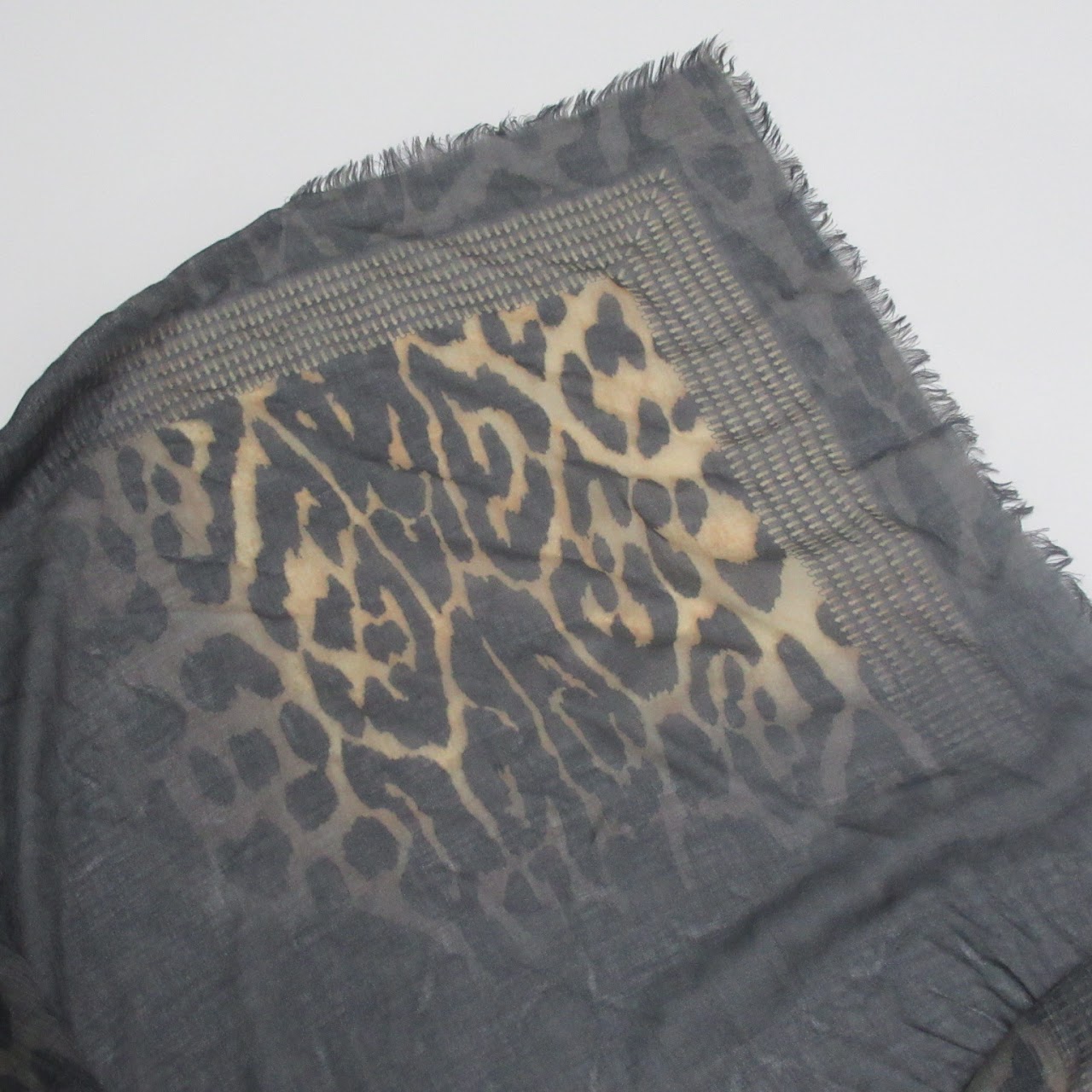 Givenchy Animal Print Scarf