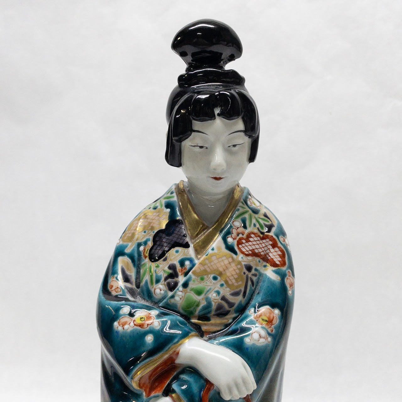 Japanese Porcelain Geisha Pair