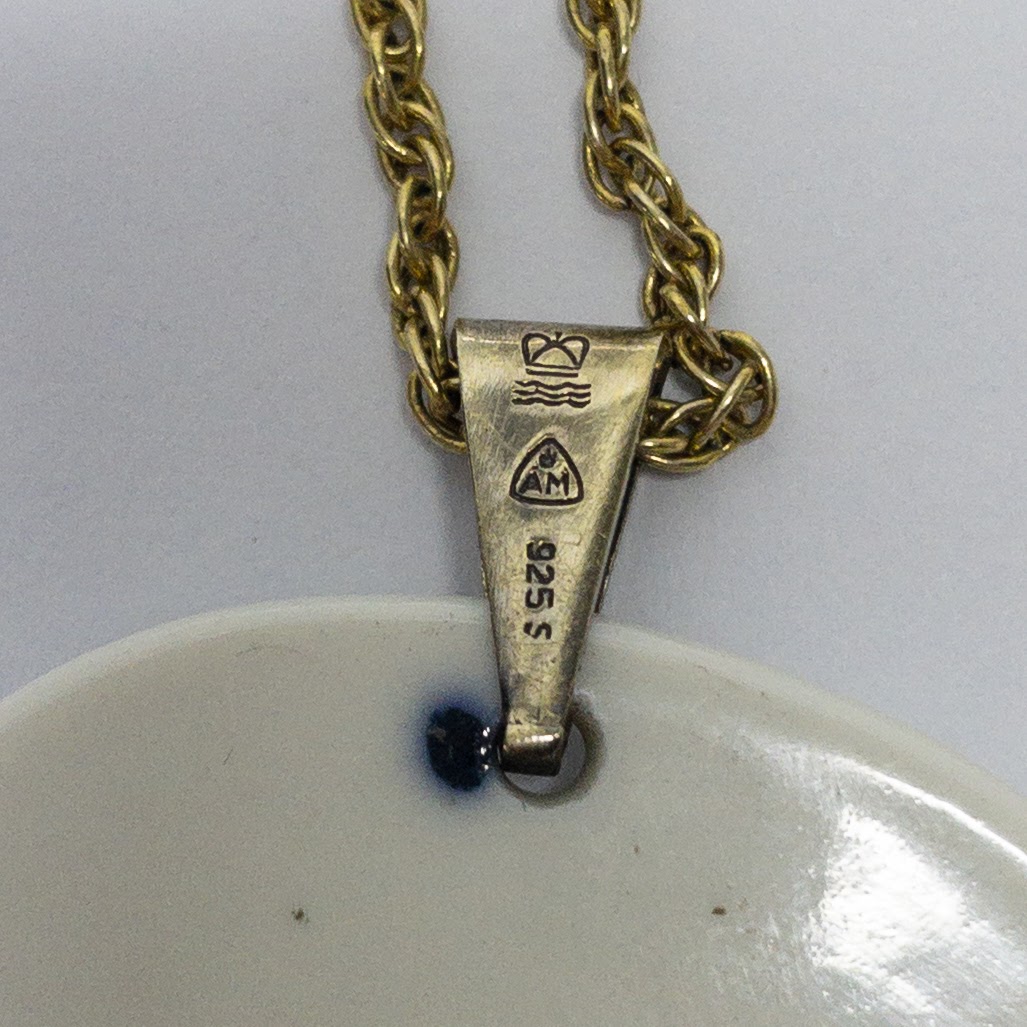 Royal Copenhagen X Anton Michelsen Mid-Century Pendant Necklace