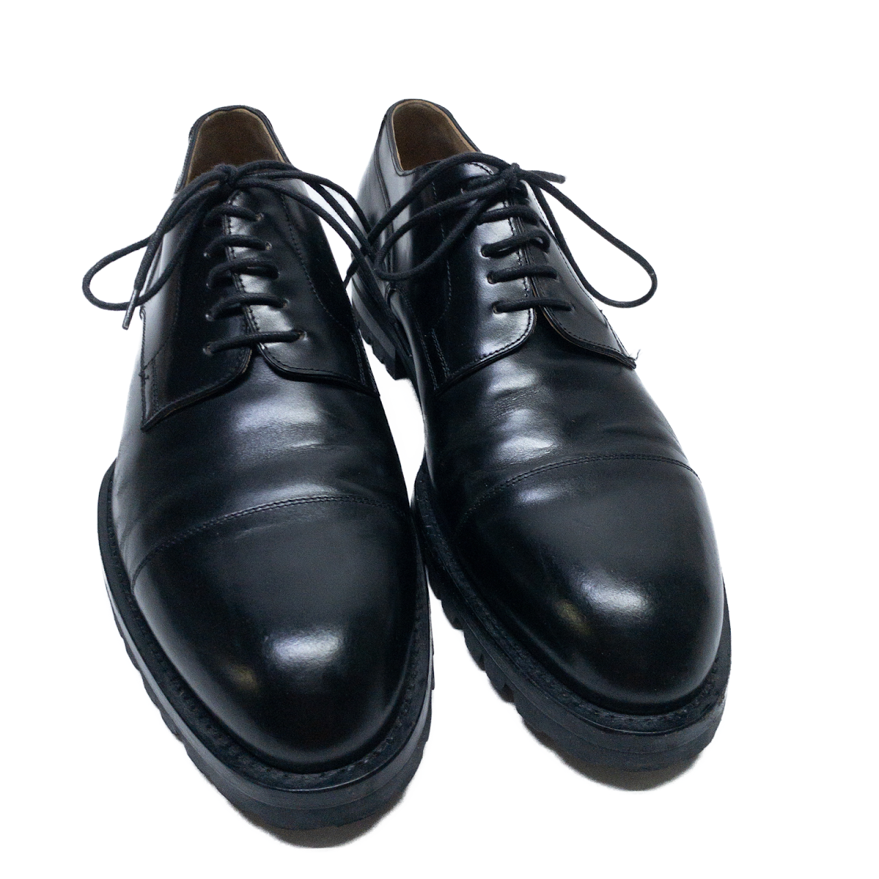 Dries Van Noten Lug Sole Cap Toe Oxfords