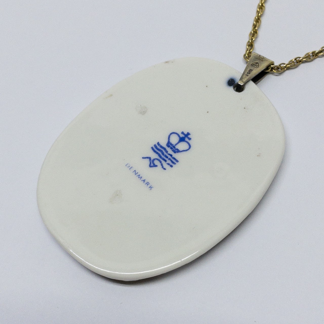 Royal Copenhagen X Anton Michelsen Mid-Century Pendant Necklace