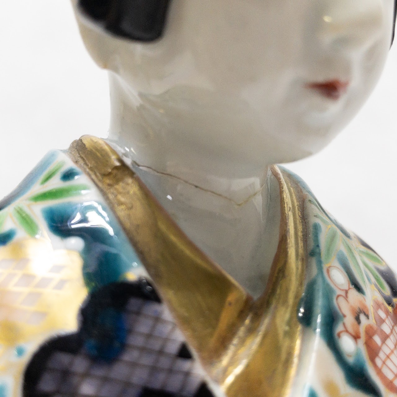 Japanese Porcelain Geisha Pair