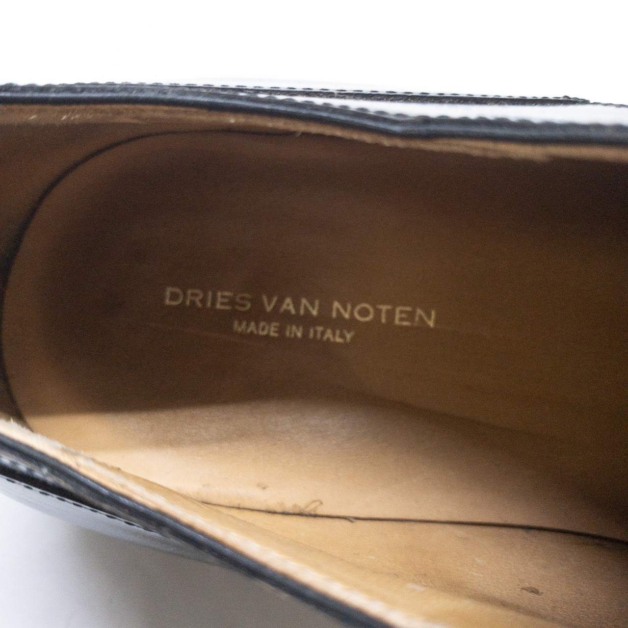 Dries Van Noten Lug Sole Cap Toe Oxfords