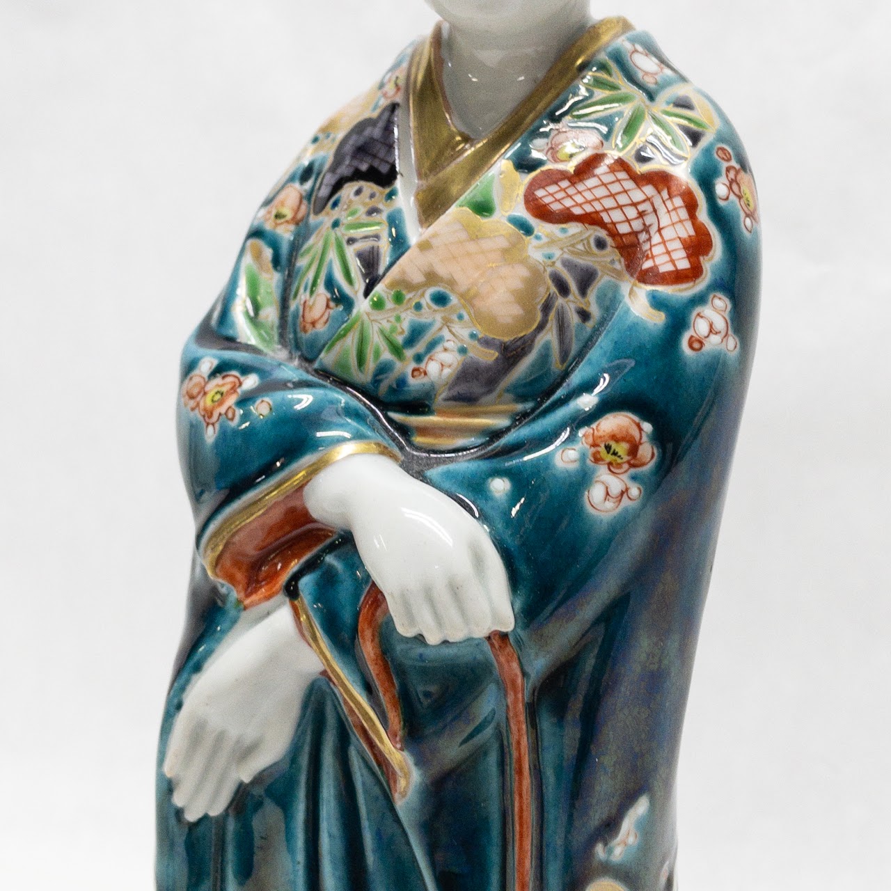 Japanese Porcelain Geisha Pair