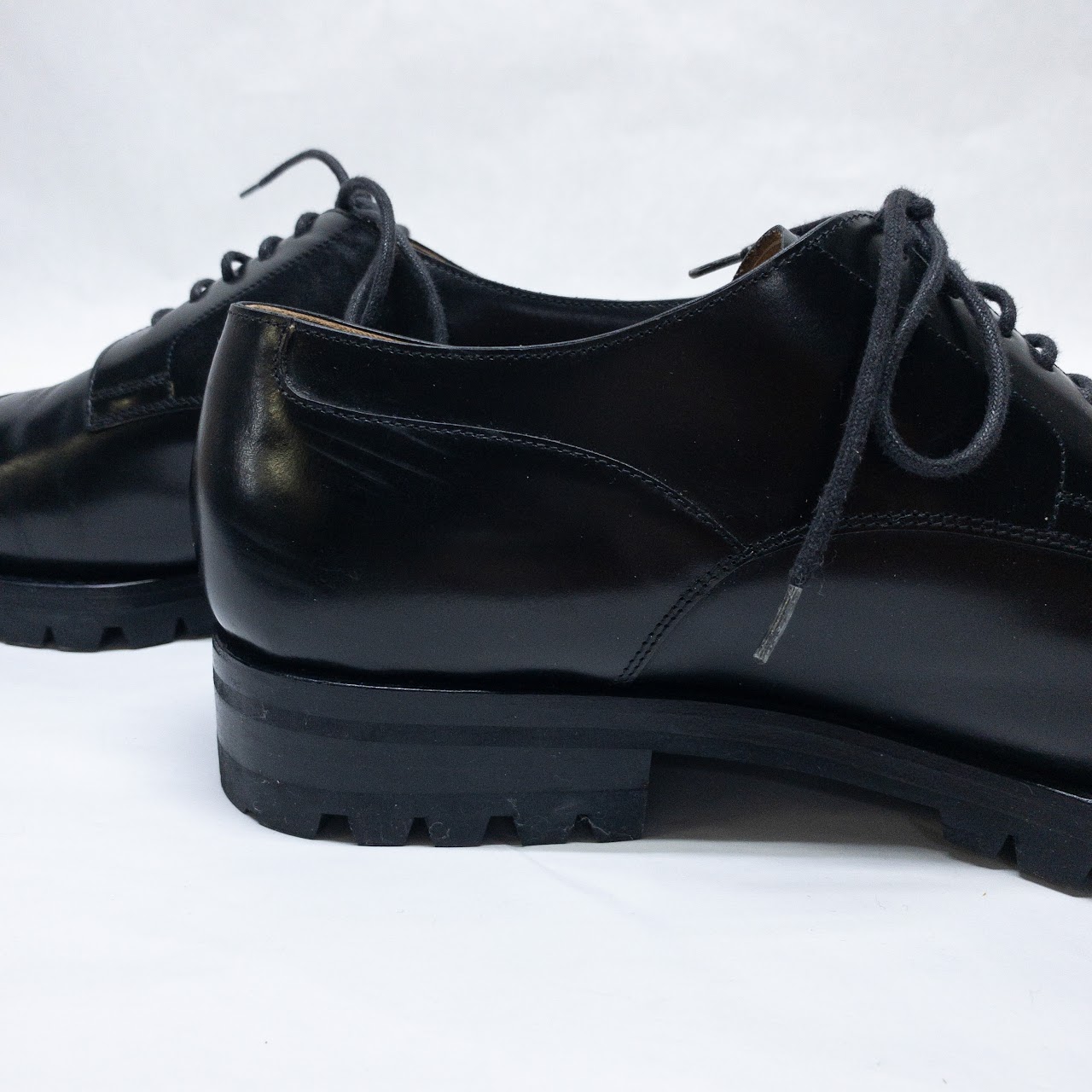 Dries Van Noten Lug Sole Cap Toe Oxfords