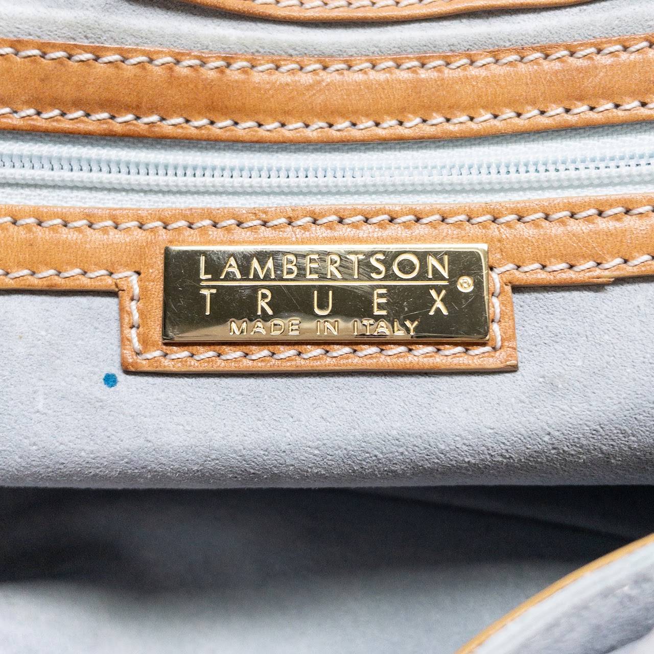 Lambertson Truex Woven Leather Shoulder Bag