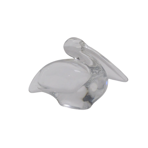 Baccarat Crystal Pelican Paperweight