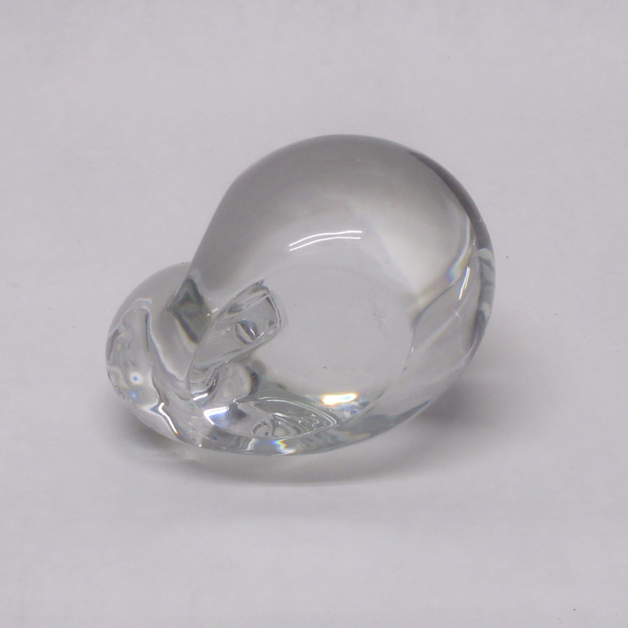 Steuben Crystal Large Rabbit Sculpture