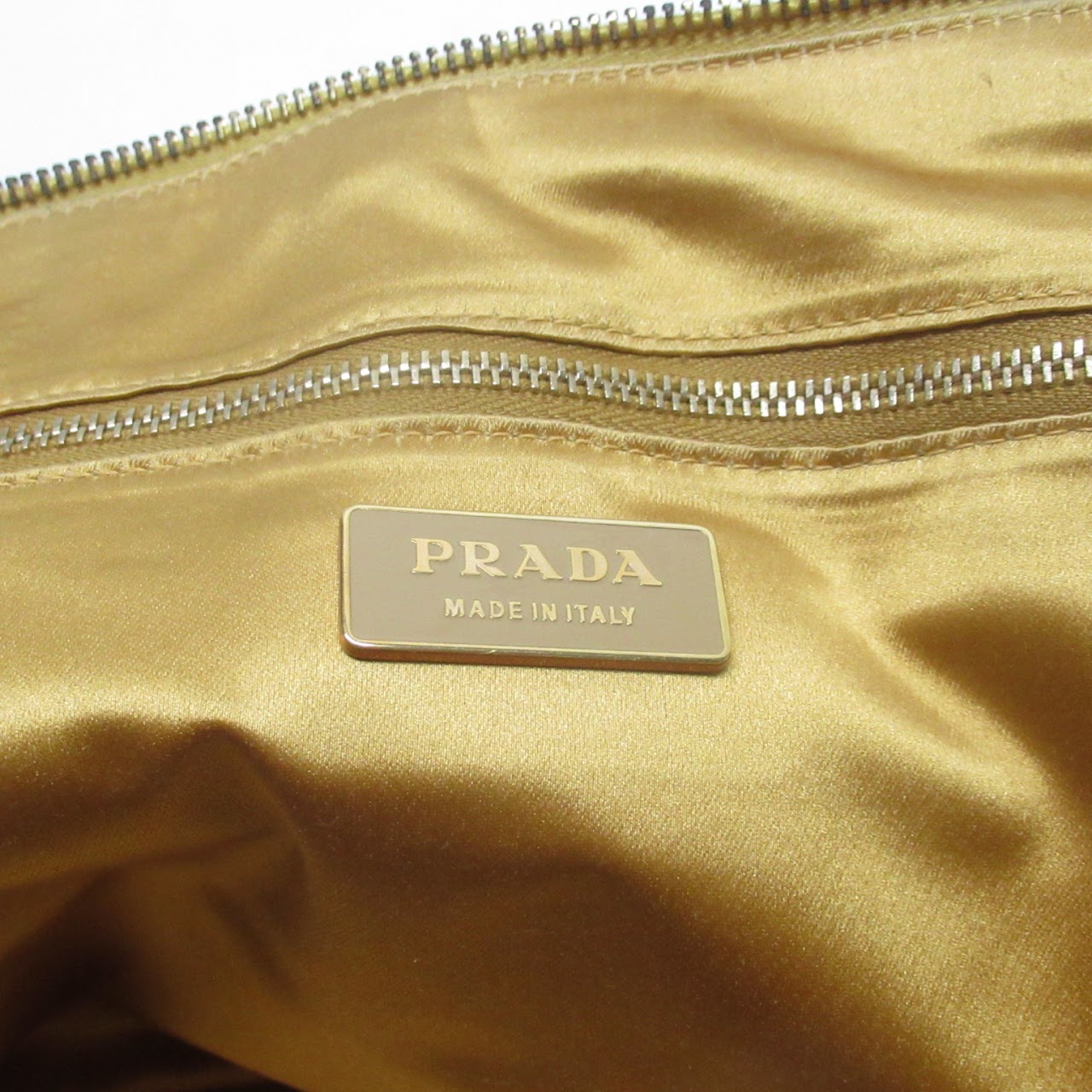 Prada Saffiano Leather Domed Satchel