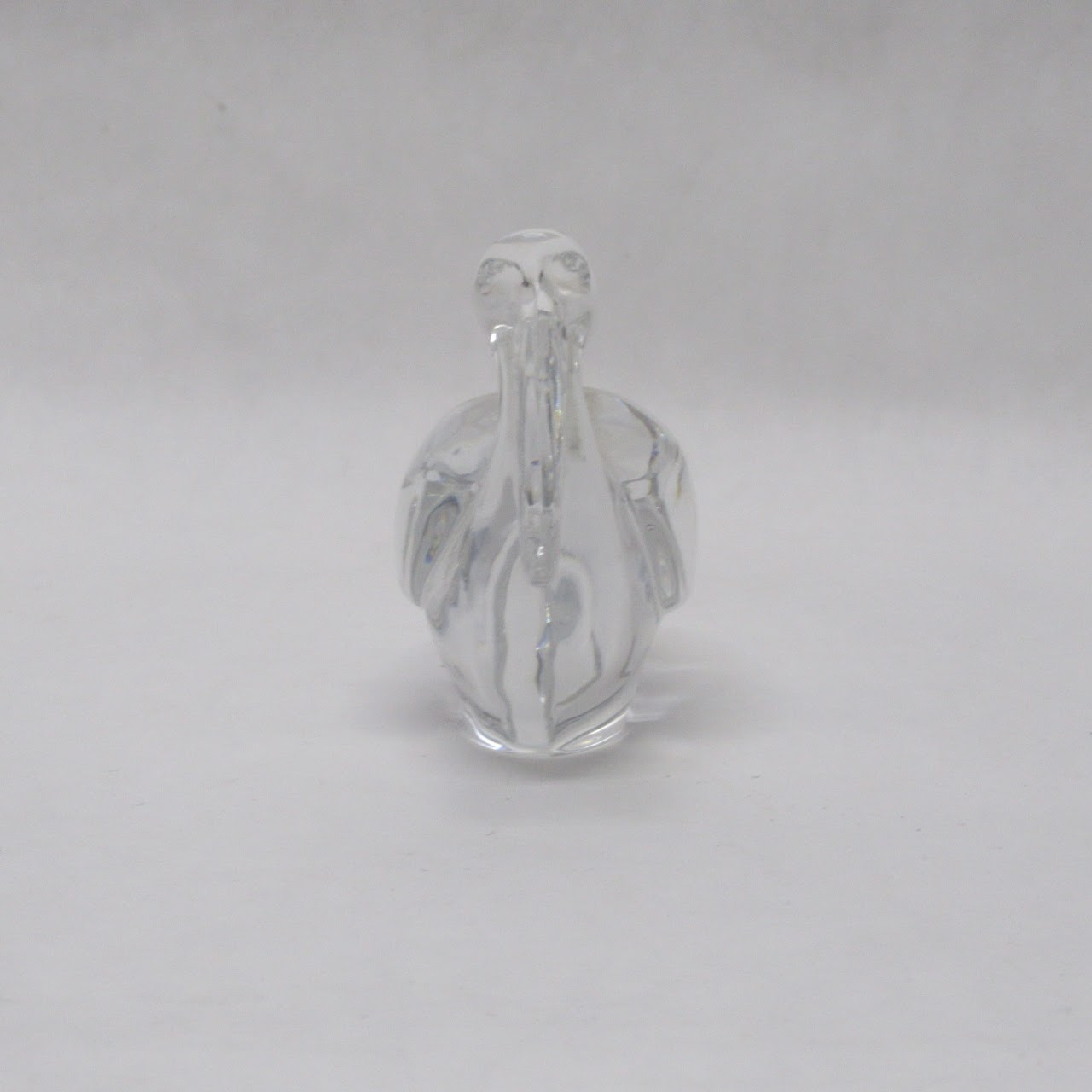 Baccarat Crystal Pelican Paperweight