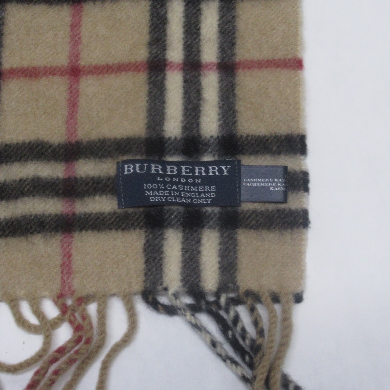 Burberry Cashmere Muffler