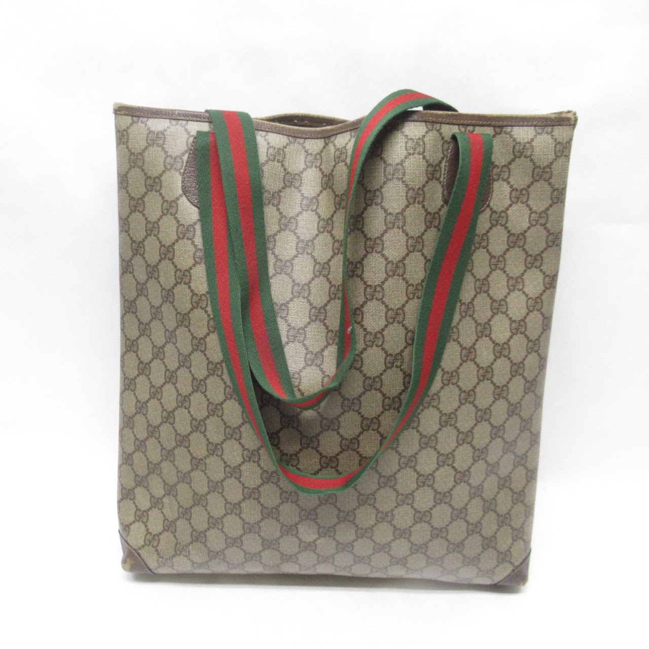 Gucci Coated Canvas Tote Bag