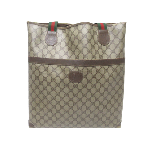 Gucci Coated Canvas Tote Bag