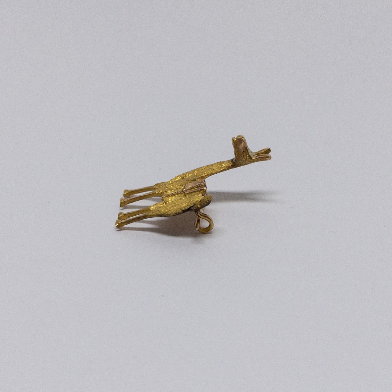 18K Gold Llama Pin