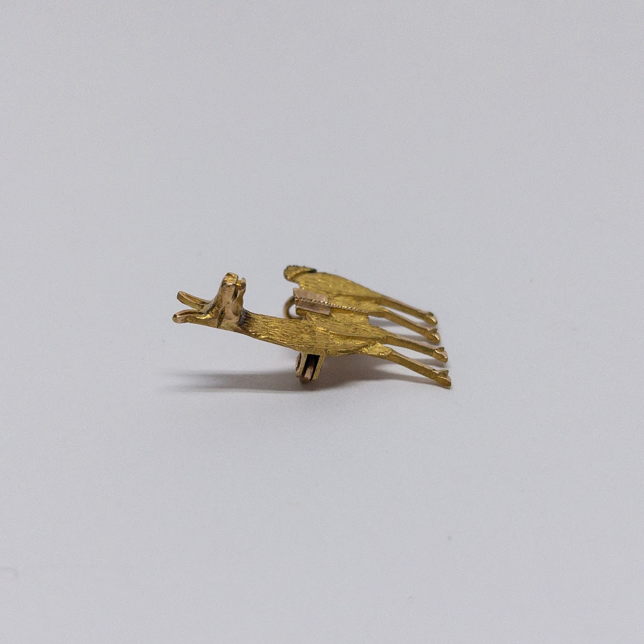 18K Gold Llama Pin