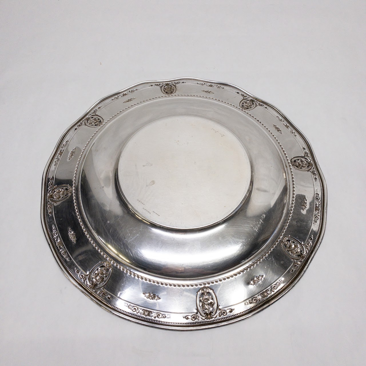 Sterling Silver Large Charger Plate