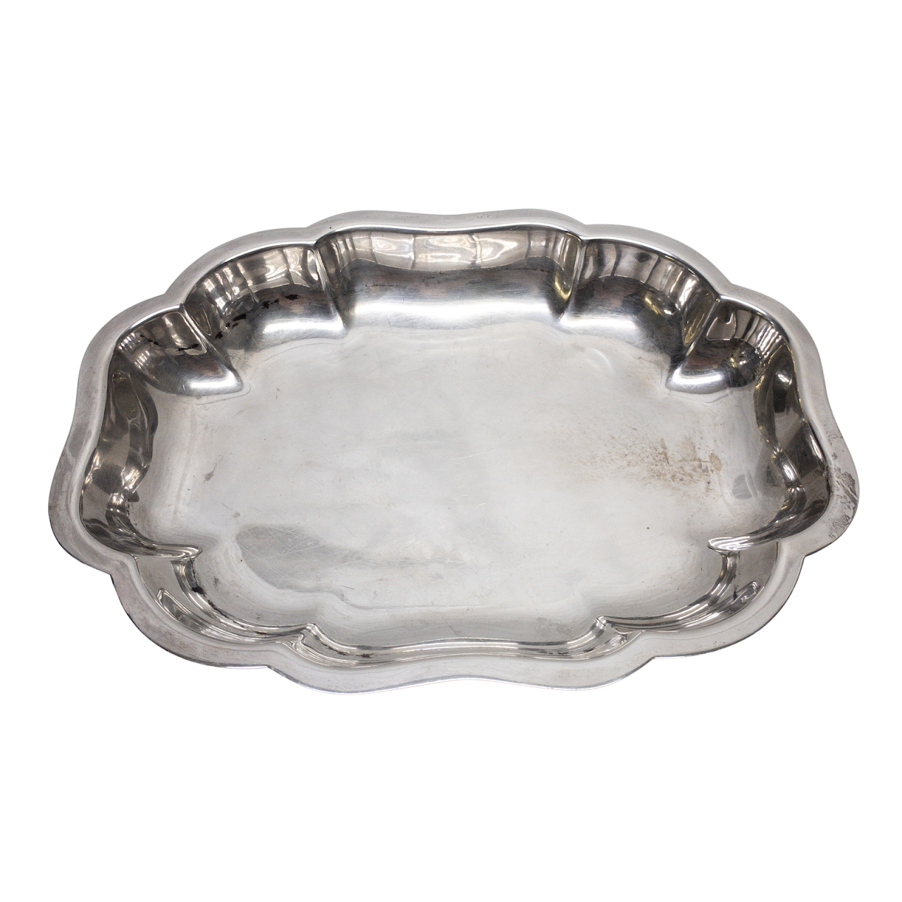 Sterling Silver Chippendale Style Serving Tray