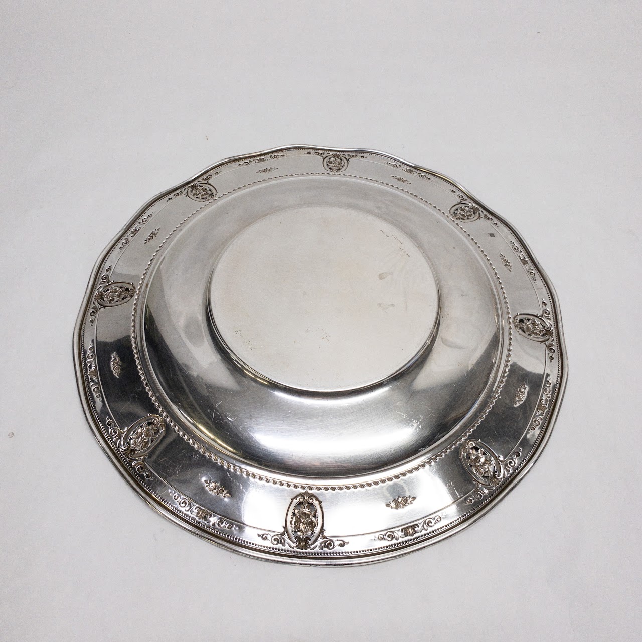 Sterling Silver Large Charger Plate