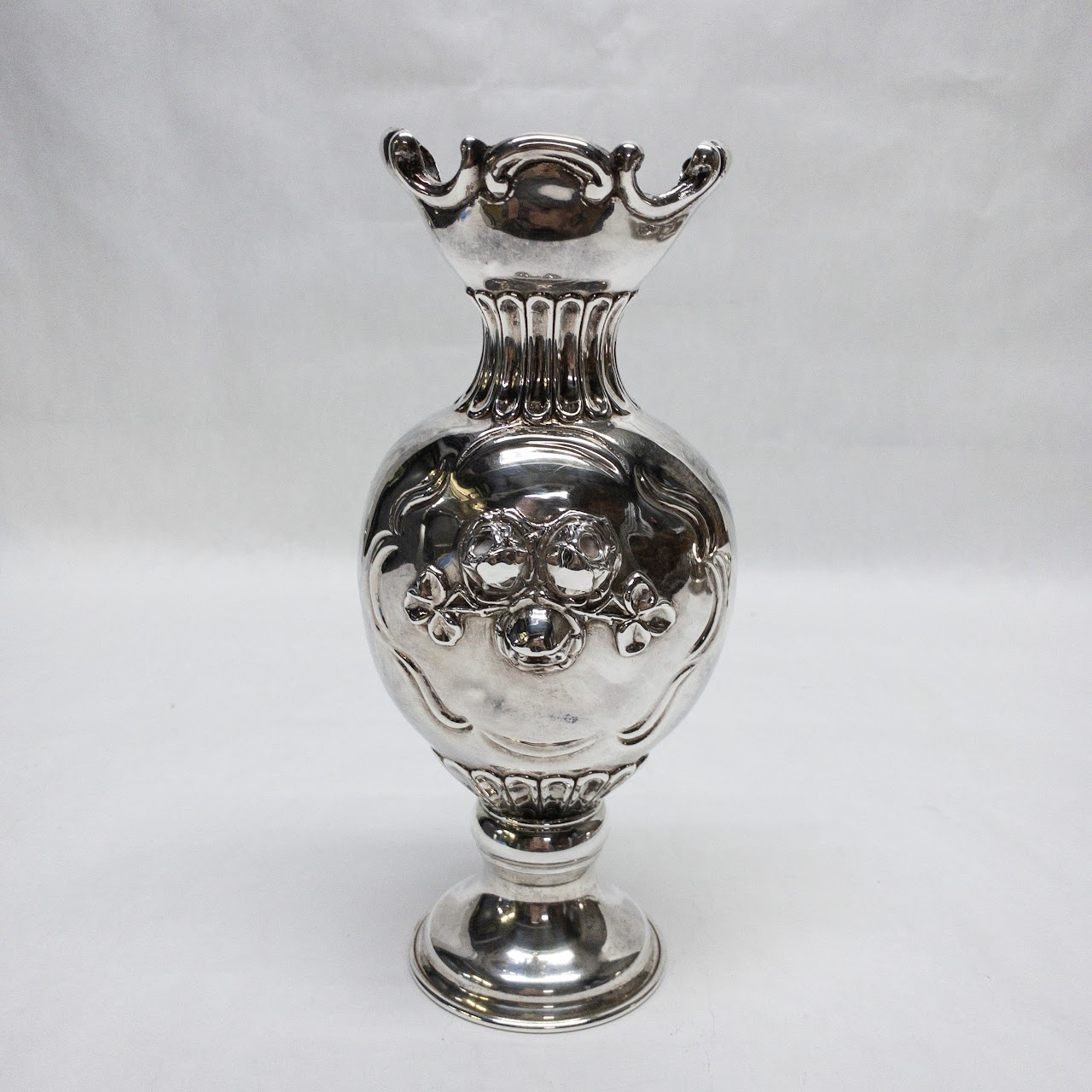 .999 Israeli Silver Vase