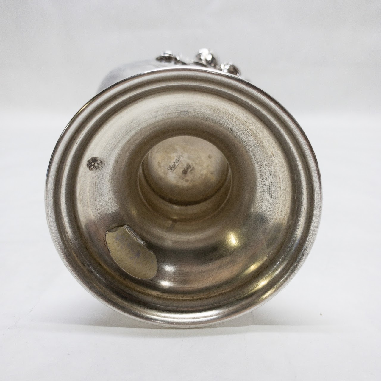 .999 Israeli Silver Vase