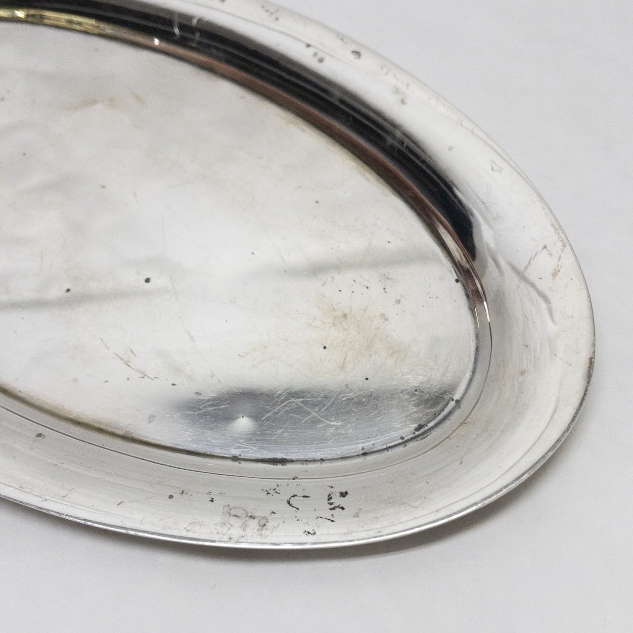 Sterling Silver Oval  Serving Tray