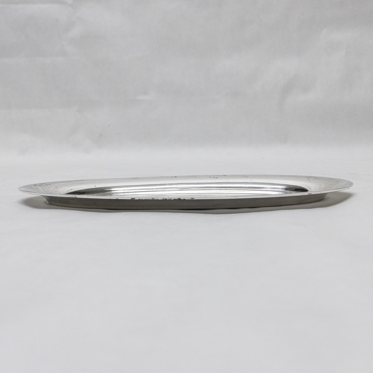 Sterling Silver Oval Serving Tray