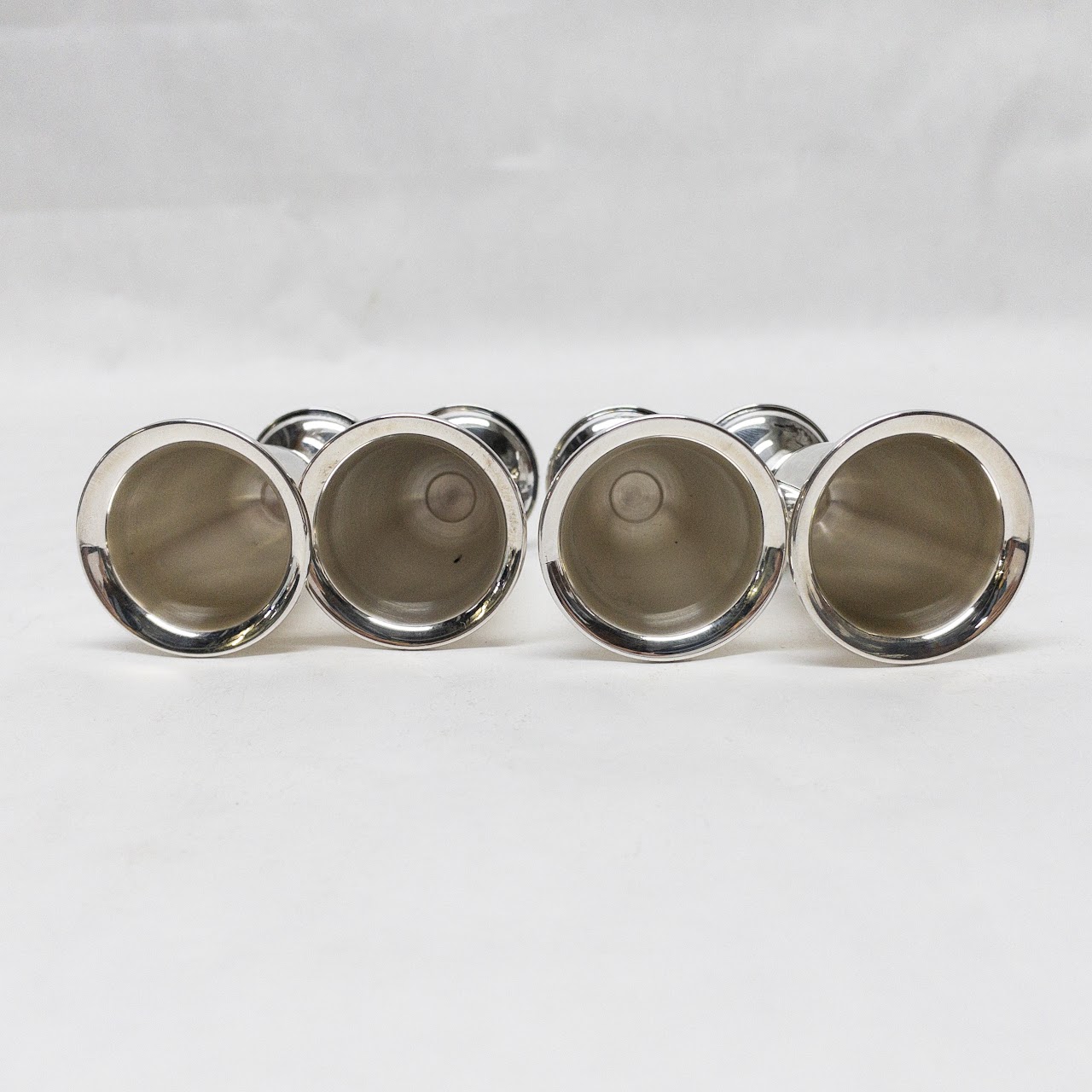 Sterling Silver Weighted Base Aperitif Cup Set