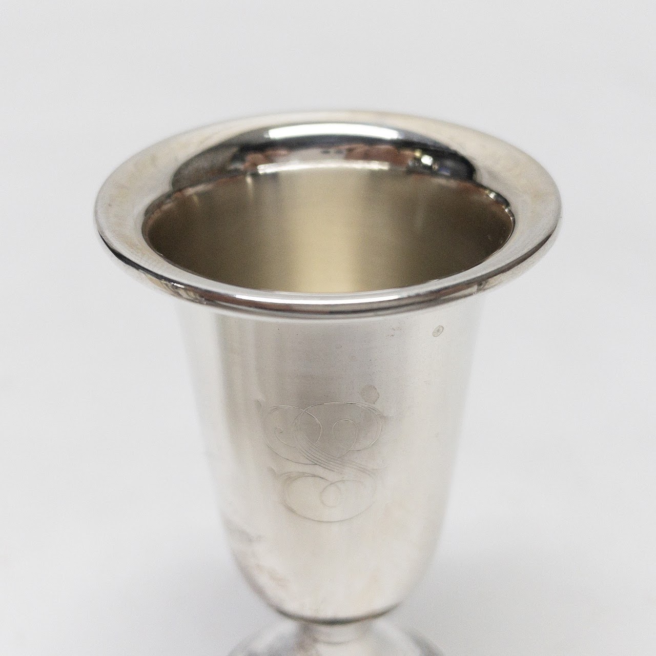 Sterling Silver Weighted Base Aperitif Cup Set